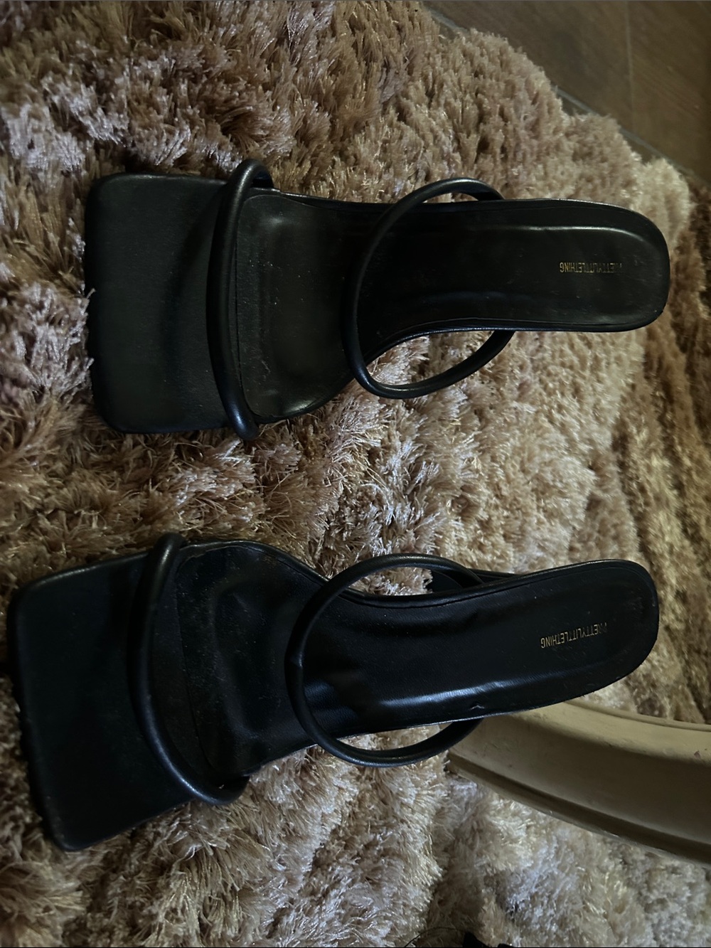 Black heels
